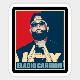 Eladio Carrion Hope Poster Art Sticker